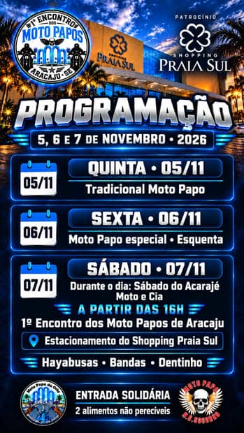 Flyer do evento